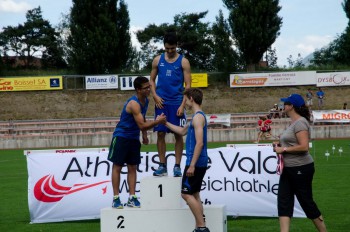 Champ. valaisans sur stade à Martigny - 12 et 13 juin